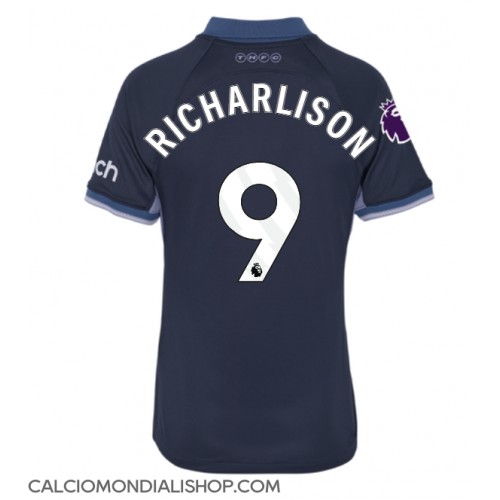 Maglie da calcio Tottenham Hotspur Richarlison #9 Seconda Maglia Femminile 2023-24 Manica Corta